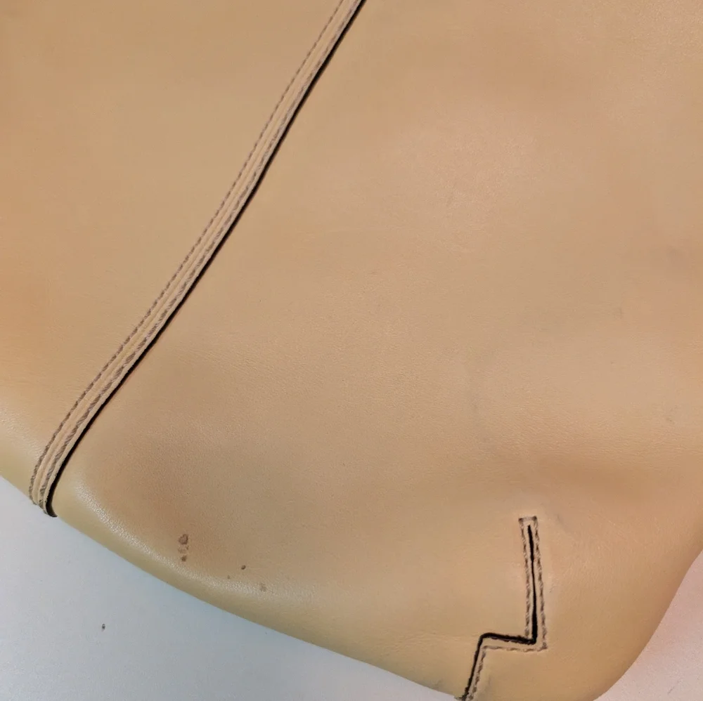 Vintage Coach Yellow Leather Bleecker Crossbody Shoulder Bag F13355 - Picture 7 of 14